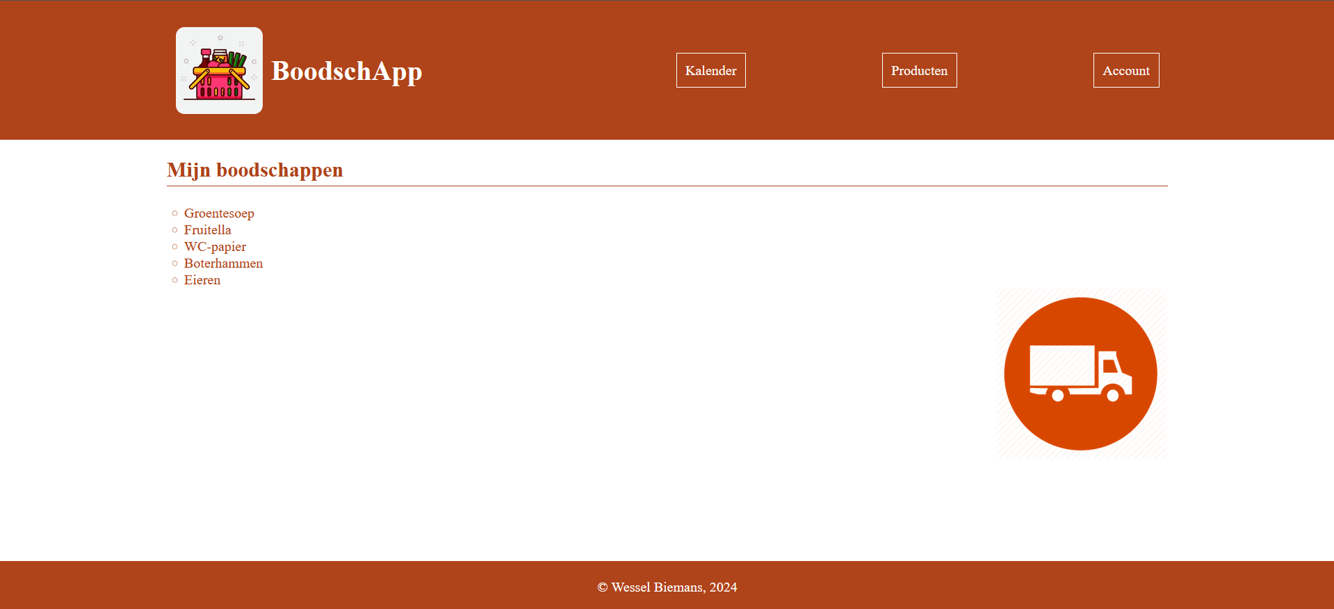 BoodschAPP website